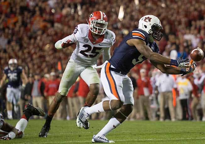 Auburn receiver Ricardo Louis' touchdown against Georgia began the Tigers' fortnight of miracles.